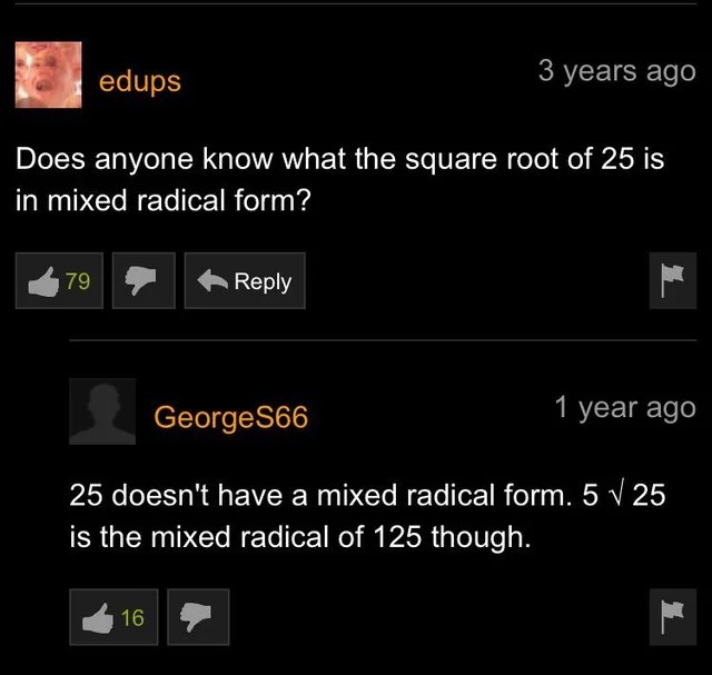 Math meme #3 :When You Need Math Help, But Pornhub Gives You More Than You Bargained For