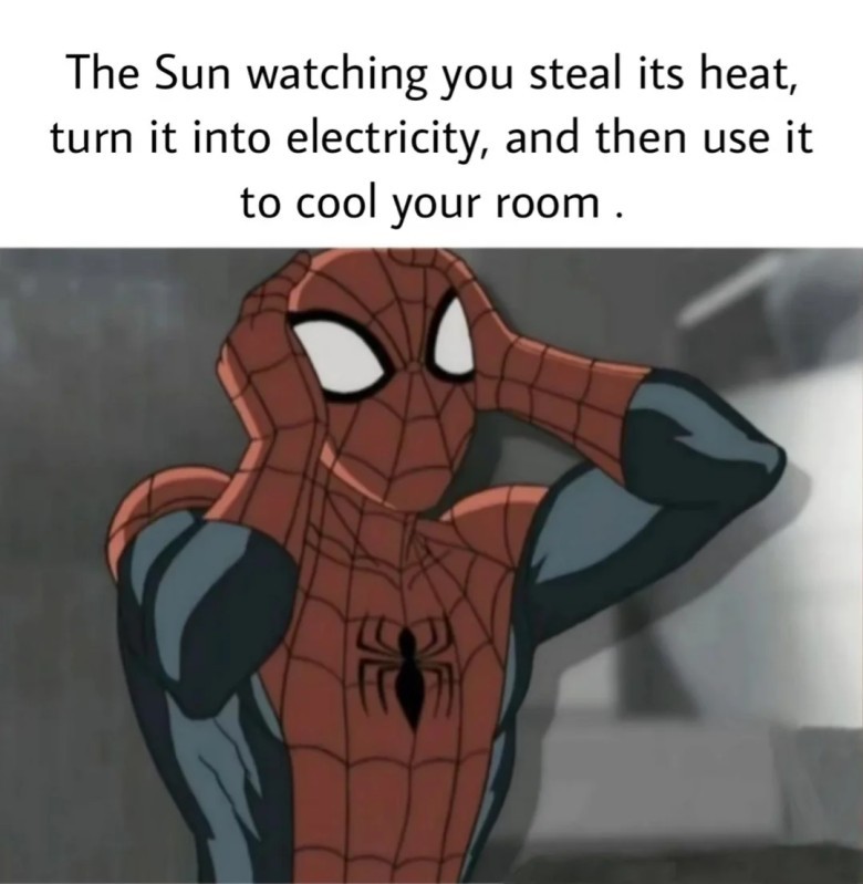 Meme 7: The Sun's Disbelief (Stealing Its Heat)