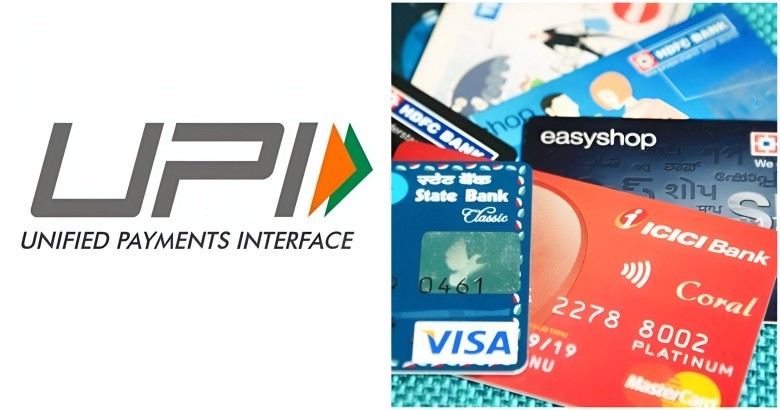 A dynamic, digitally rendered globe with interconnected lines representing global transactions, overlaid with icons symbolizing mobile phones and payment QR codes, clearly illustrating the worldwide reach and rapid growth of UPI, with upward trending financial charts in the background.